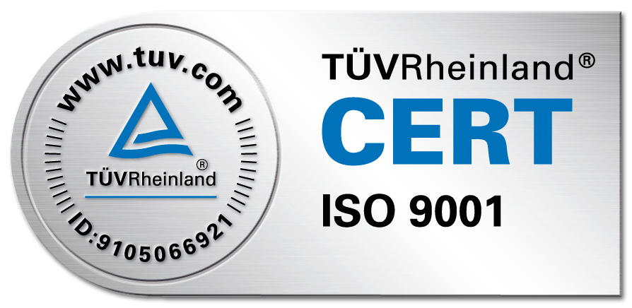 iso 9001 tuev zertifiziert Tuev Rheinland Cert ISO 9001